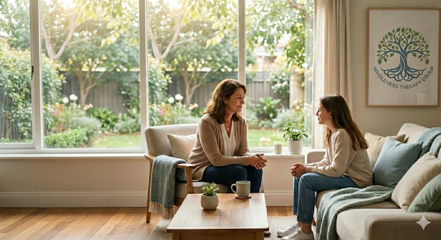 Peaceful therapy environment